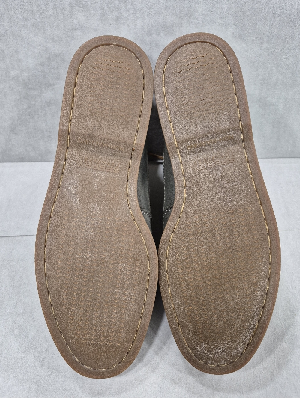 Sperry Top Sider nubuck chukka boots men's 9M olive green soft leather nautical - Picture 9 of 15